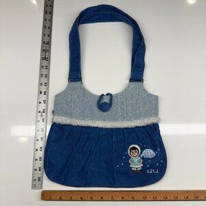 Vintage Paul Frank Arctic-Themed Novelty Shoulder Bag